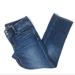 SALE!! AEO Stretch Artist Straight Leg Dark Wash Jeans